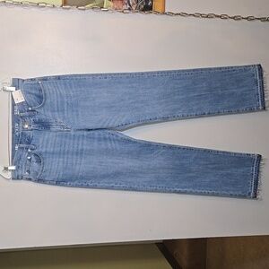 J. Crew '84 Straight Leg Raw Hem Mid Rise Jean NWT